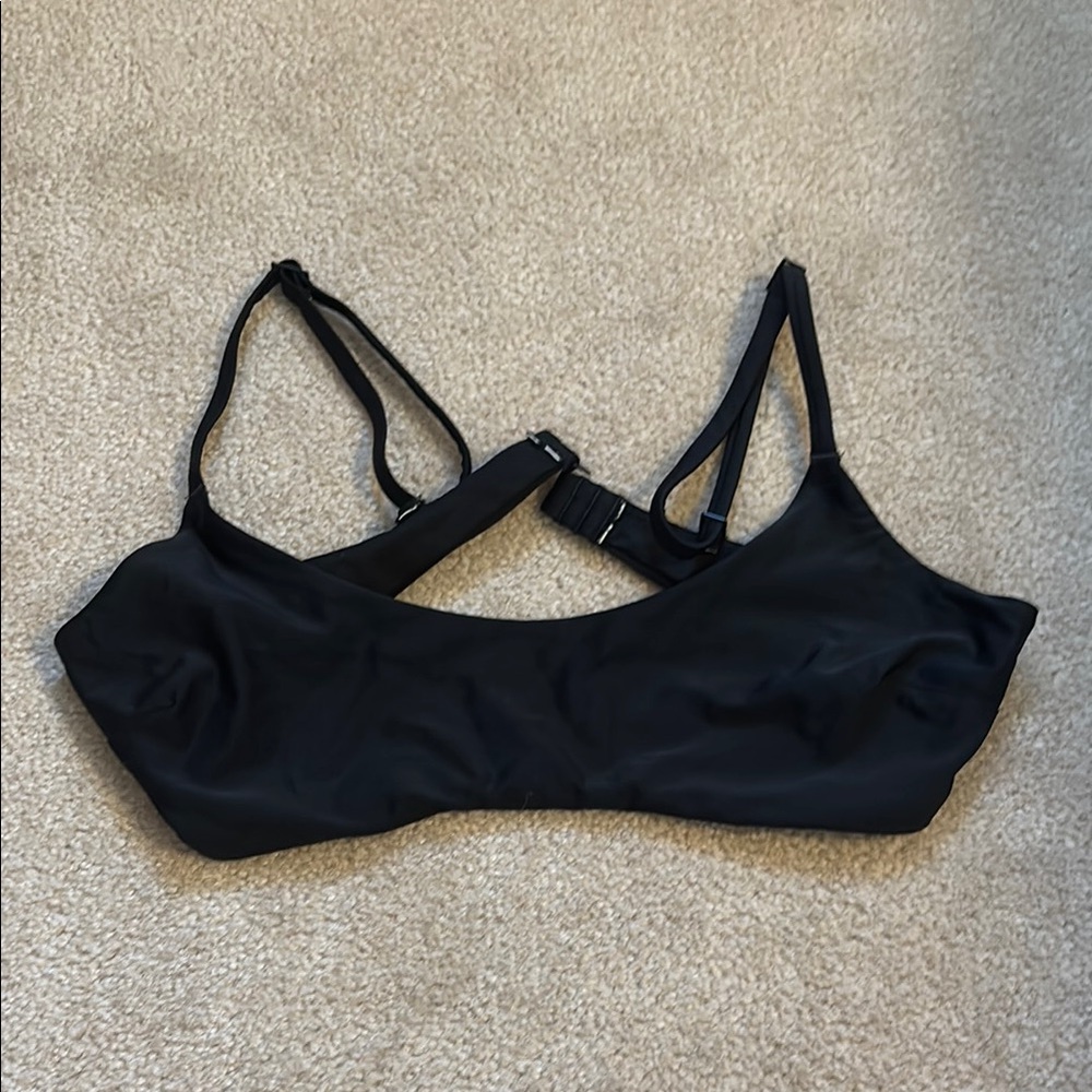 Black Bikini with Adjustable Straps and Medium Support